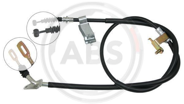 Cablu, frana de parcare stanga (K14457 ABS) MAZDA