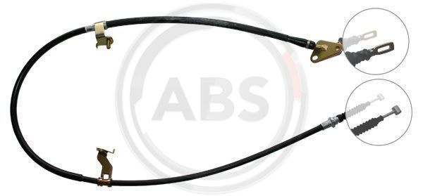 Cablu, frana de parcare stanga (K14467 ABS) MAZDA