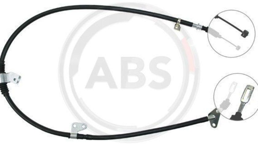 Cablu, frana de parcare stanga (K14547 ABS) MAZDA