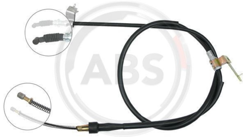 Cablu, frana de parcare stanga (K14577 ABS) MAZDA