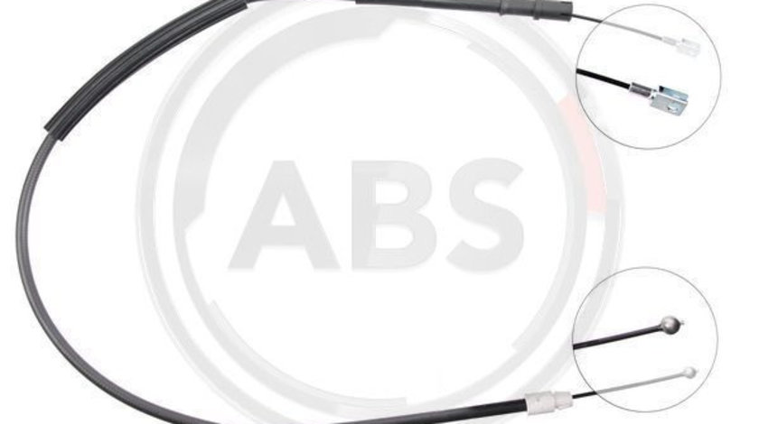 Cablu, frana de parcare stanga (K14607 ABS) MERCEDES-BENZ