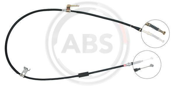 Cablu, frana de parcare stanga (K14647 ABS) MAZDA