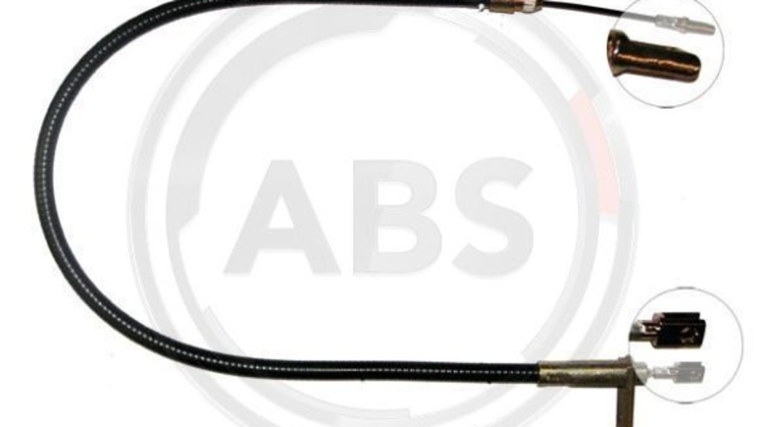 Cablu, frana de parcare stanga (K14677 ABS) MERCEDES-BENZ