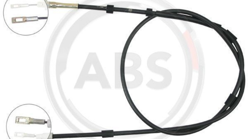 Cablu, frana de parcare stanga (K14707 ABS) MERCEDES-BENZ