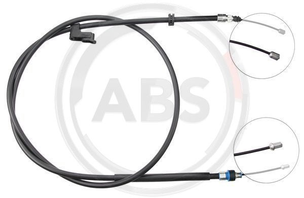 Cablu, frana de parcare stanga (K15027 ABS) FORD