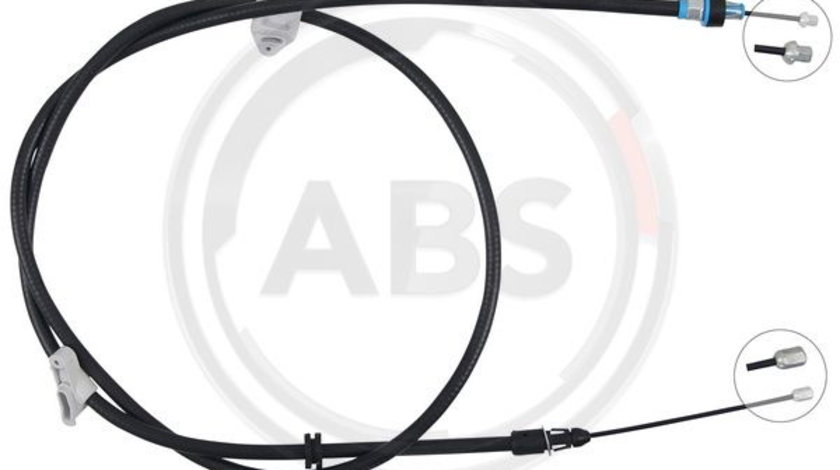 Cablu, frana de parcare stanga (K15028 ABS) FORD