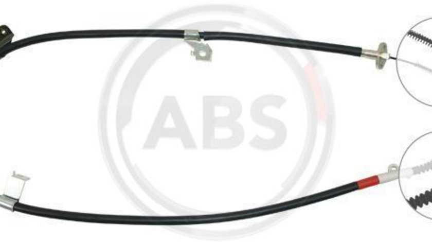 Cablu, frana de parcare stanga (K15067 ABS) NISSAN