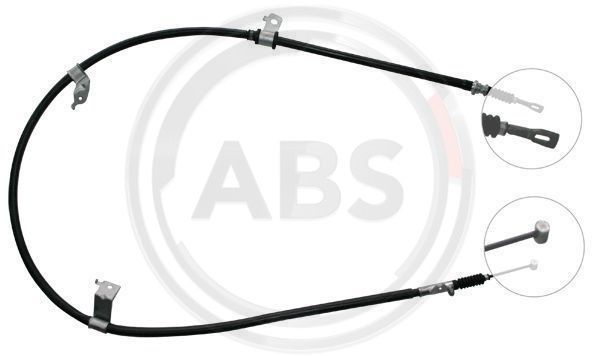 Cablu, frana de parcare stanga (K15157 ABS) INFINITI,NISSAN