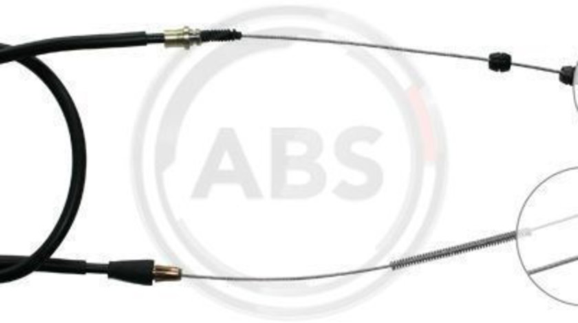 Cablu, frana de parcare stanga (K15367 ABS) OPEL,VAUXHALL