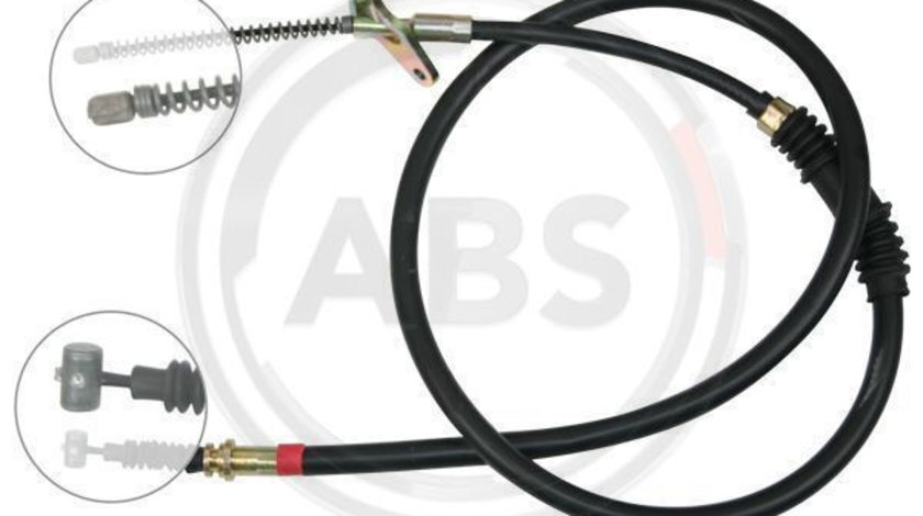 Cablu, frana de parcare stanga (K15407 ABS) OPEL,VAUXHALL