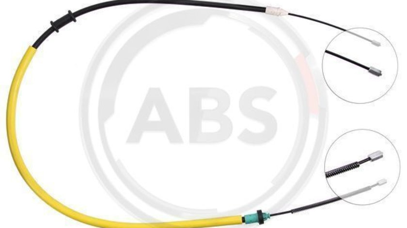 Cablu, frana de parcare stanga (K15627 ABS) NISSAN,RENAULT