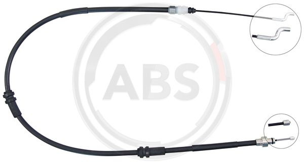 Cablu, frana de parcare stanga (K16006 ABS) VW