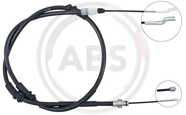 Cablu, frana de parcare stanga (K16026 ABS) VW