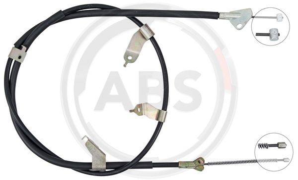 Cablu, frana de parcare stanga (K16083 ABS) TOYOTA