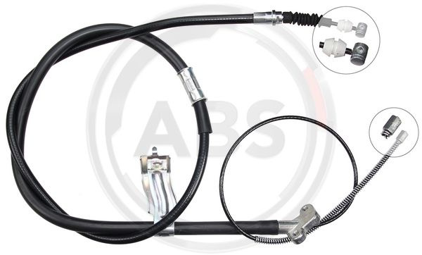 Cablu, frana de parcare stanga (K16167 ABS) TOYOTA