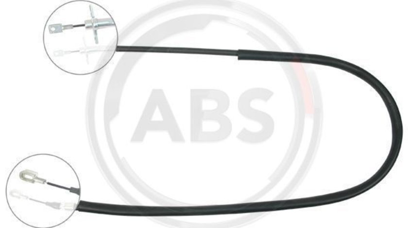 Cablu, frana de parcare stanga (K16407 ABS) MERCEDES-BENZ,VW