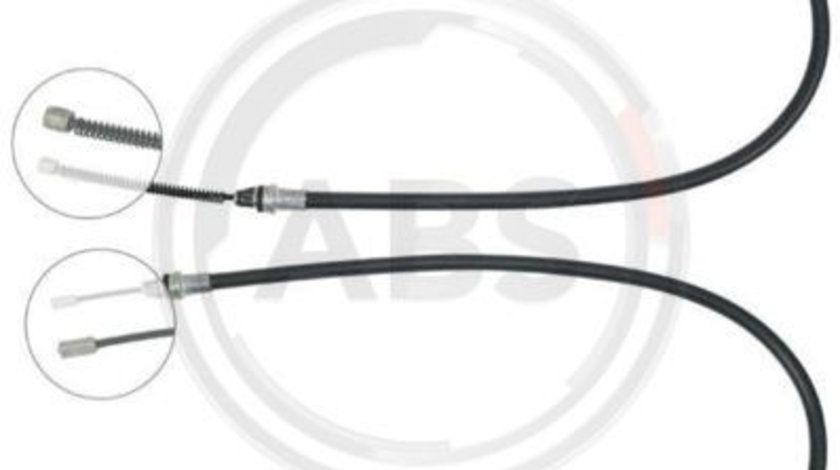 Cablu, frana de parcare stanga (K16626 ABS) SMART