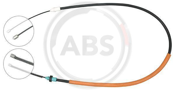 Cablu, frana de parcare stanga (K16657 ABS) RENAULT