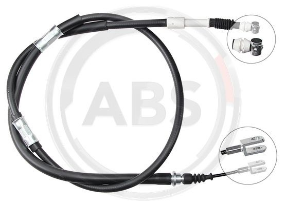 Cablu, frana de parcare stanga (K16697 ABS) TOYOTA