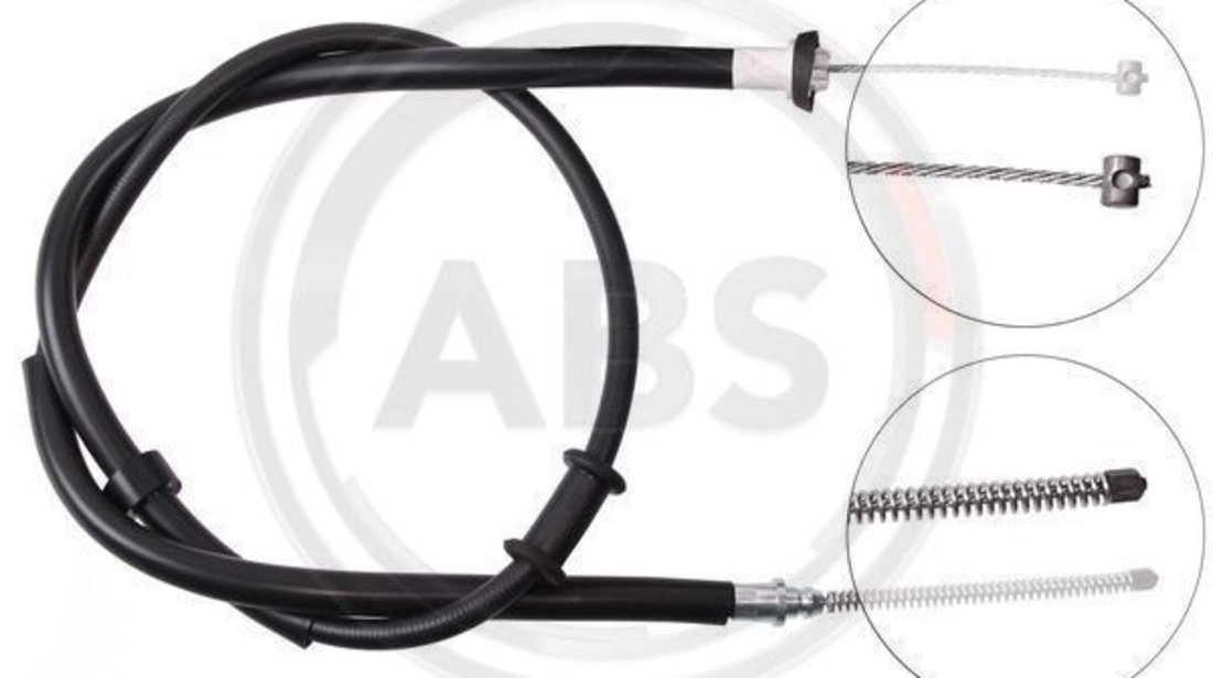 Cablu, frana de parcare stanga (K16767 ABS) FIAT