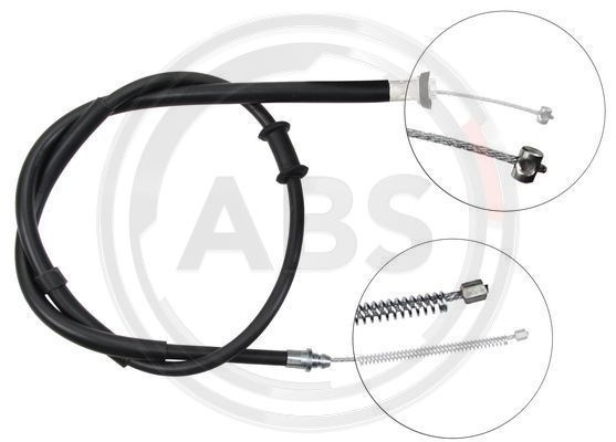 Cablu, frana de parcare stanga (K16937 ABS) FORD