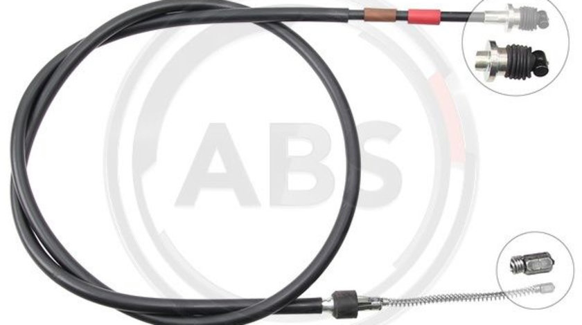 Cablu, frana de parcare stanga (K16957 ABS) OPEL