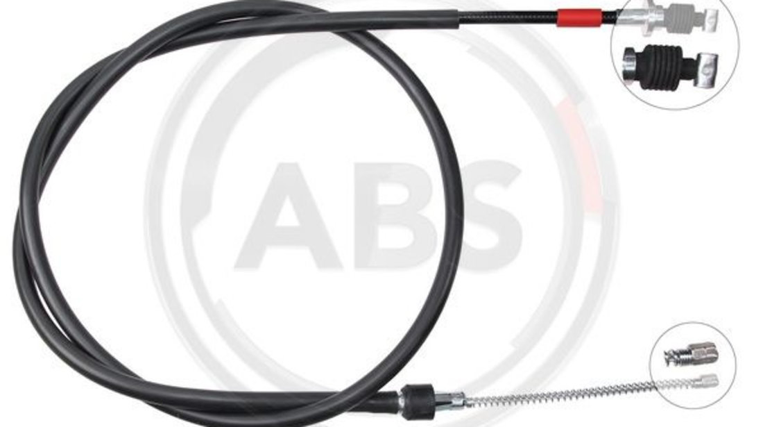 Cablu, frana de parcare stanga (K16977 ABS) OPEL,VAUXHALL