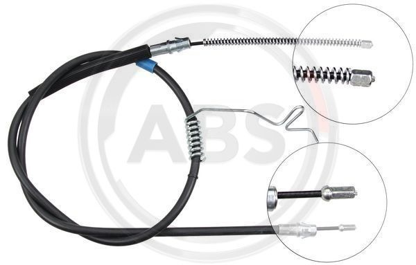Cablu, frana de parcare stanga (K17007 ABS) FORD