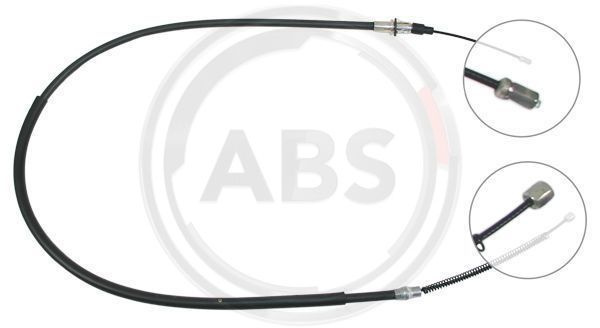 Cablu, frana de parcare stanga (K17155 ABS) NISSAN,OPEL,RENAULT,VAUXHALL