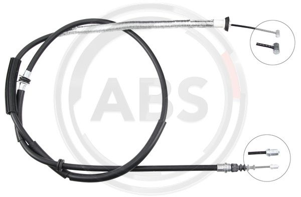Cablu, frana de parcare stanga (K17187 ABS) LANCIA