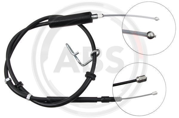 Cablu, frana de parcare stanga (K17207 ABS) LAND ROVER
