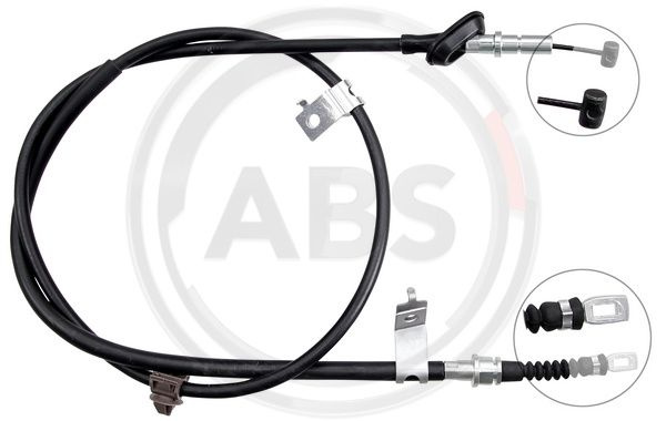 Cablu, frana de parcare stanga (K17263 ABS) HONDA