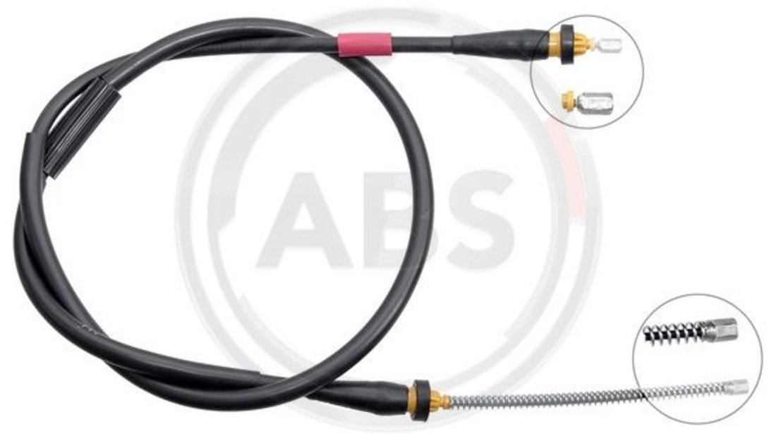 Cablu, frana de parcare stanga (K17286 ABS) RENAULT