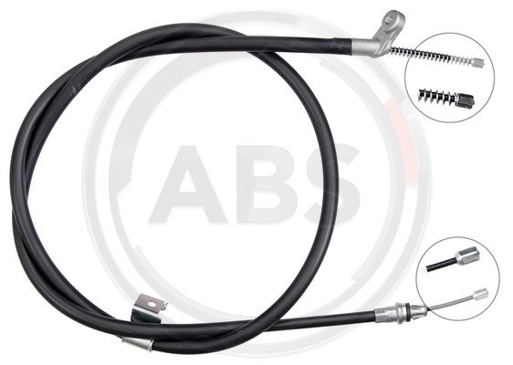 Cablu, frana de parcare stanga (K17290 ABS) NISSAN