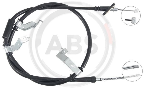 Cablu, frana de parcare stanga (K17407 ABS) KIA