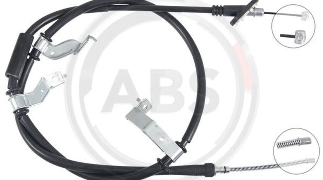 Cablu, frana de parcare stanga (K17407 ABS) KIA