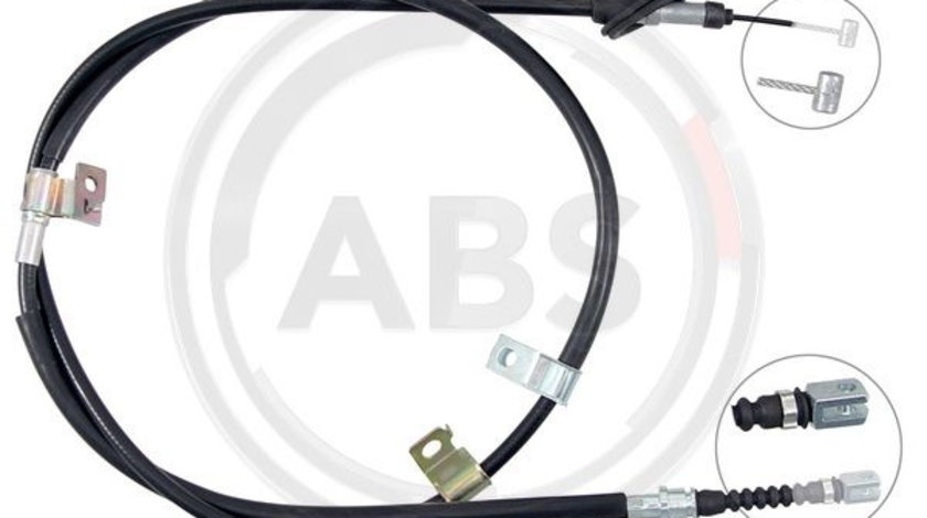 Cablu, frana de parcare stanga (K17428 ABS) HONDA