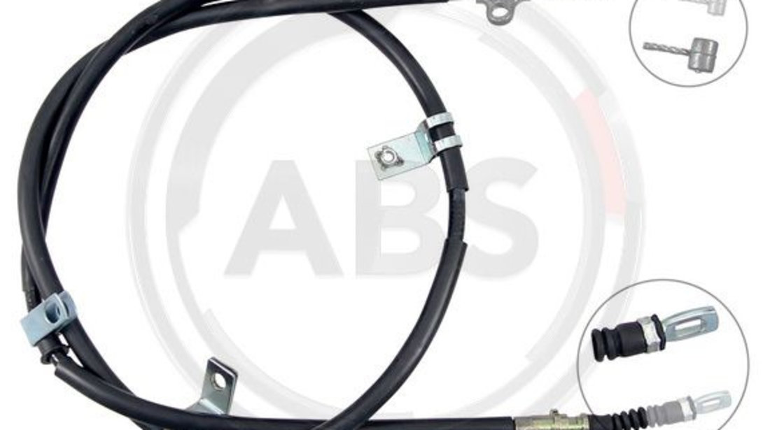 Cablu, frana de parcare stanga (K17429 ABS) NISSAN