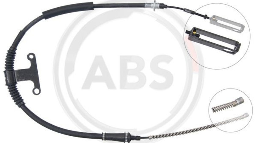 Cablu, frana de parcare stanga (K17445 ABS) KIA