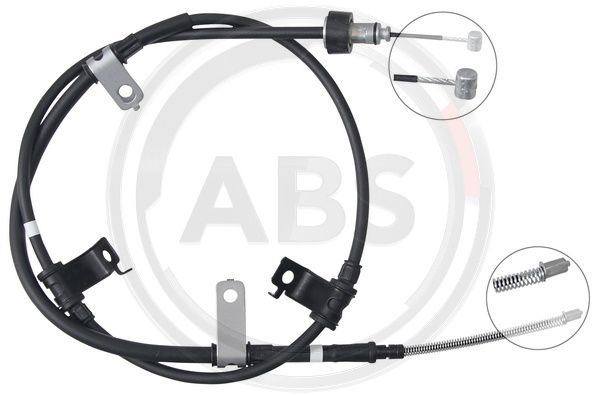 Cablu, frana de parcare stanga (K17470 ABS) HYUNDAI