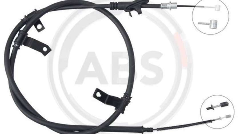 Cablu, frana de parcare stanga (K17487 ABS) KIA