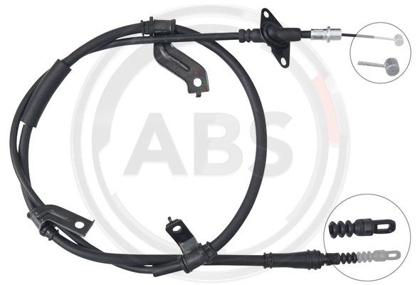 Cablu, frana de parcare stanga (K17489 ABS) HYUNDAI