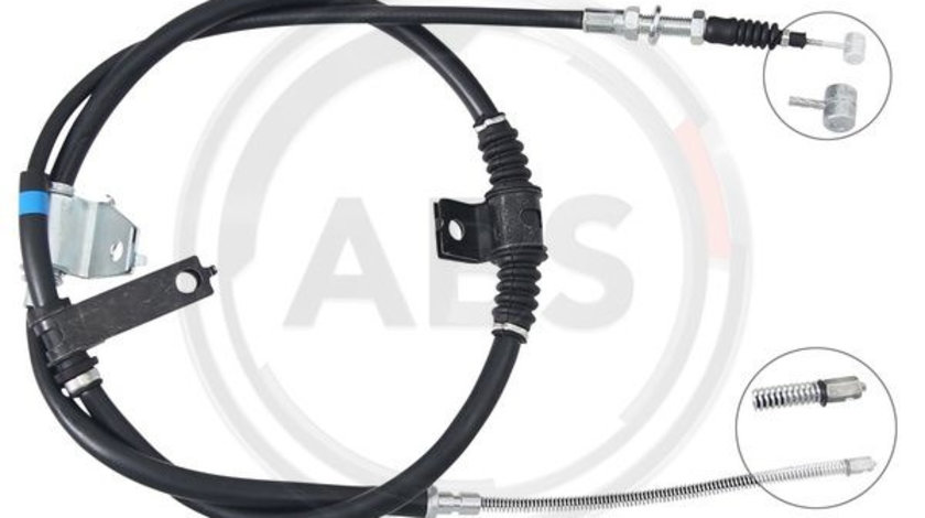 Cablu, frana de parcare stanga (K17542 ABS) HYUNDAI