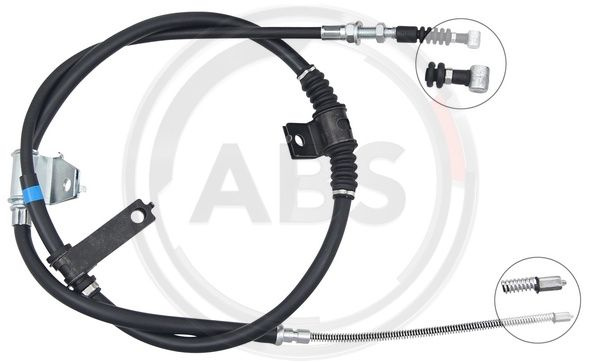 Cablu, frana de parcare stanga (K17543 ABS) HYUNDAI