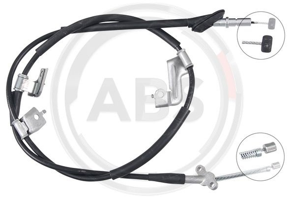 Cablu, frana de parcare stanga (K17578 ABS) HONDA