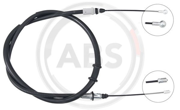 Cablu, frana de parcare stanga (K17593 ABS) NISSAN,OPEL,RENAULT,VAUXHALL