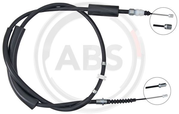 Cablu, frana de parcare stanga (K17639 ABS) JAGUAR