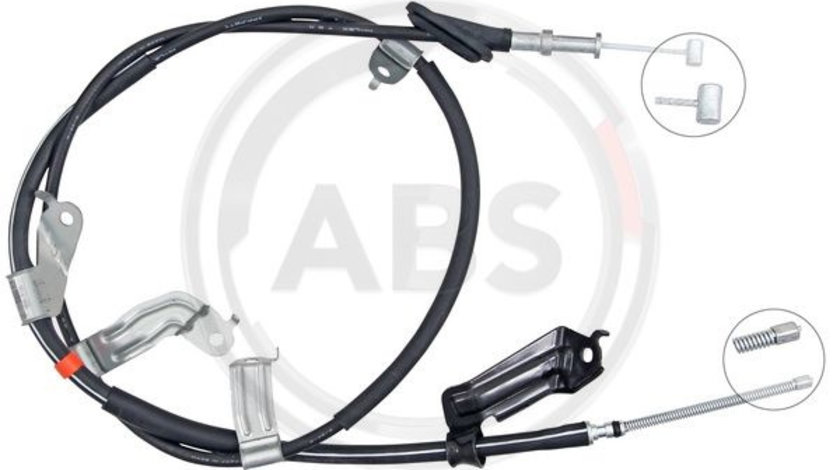 Cablu, frana de parcare stanga (K17807 ABS) SUBARU