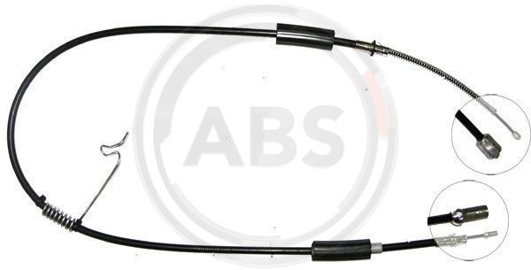 Cablu, frana de parcare stanga (K17847 ABS) FORD