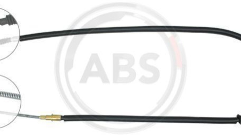 Cablu, frana de parcare stanga (K17987 ABS) FIAT